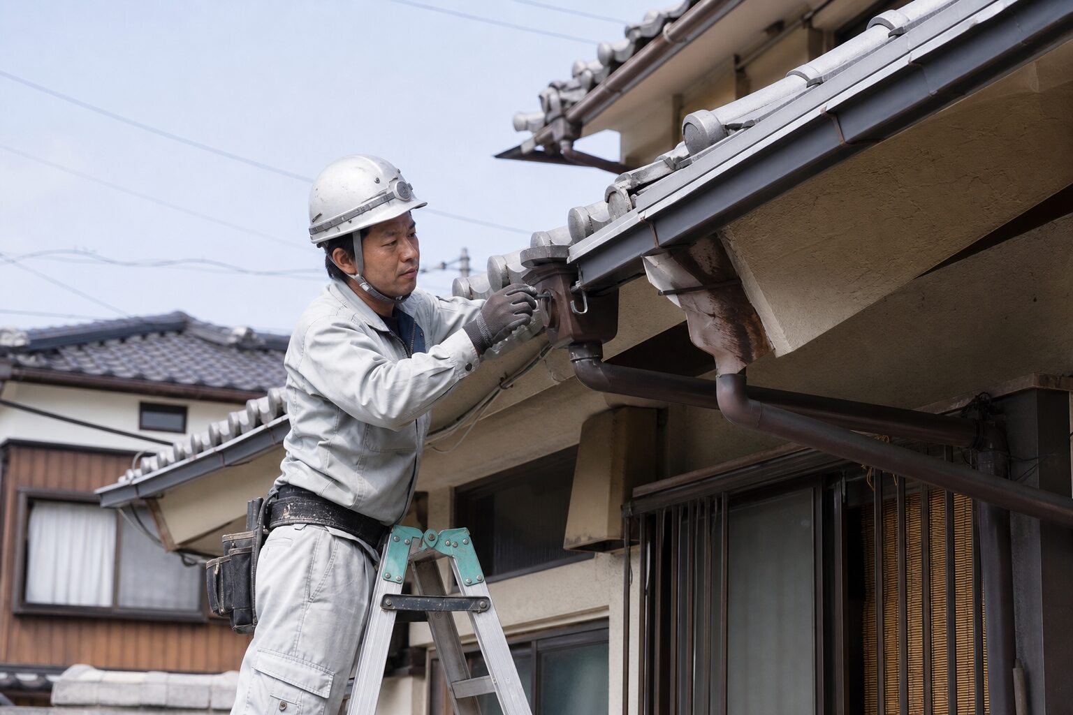 【天窓の雨漏り】今すぐできる応急処置法と原因・修理費用の目安を解説